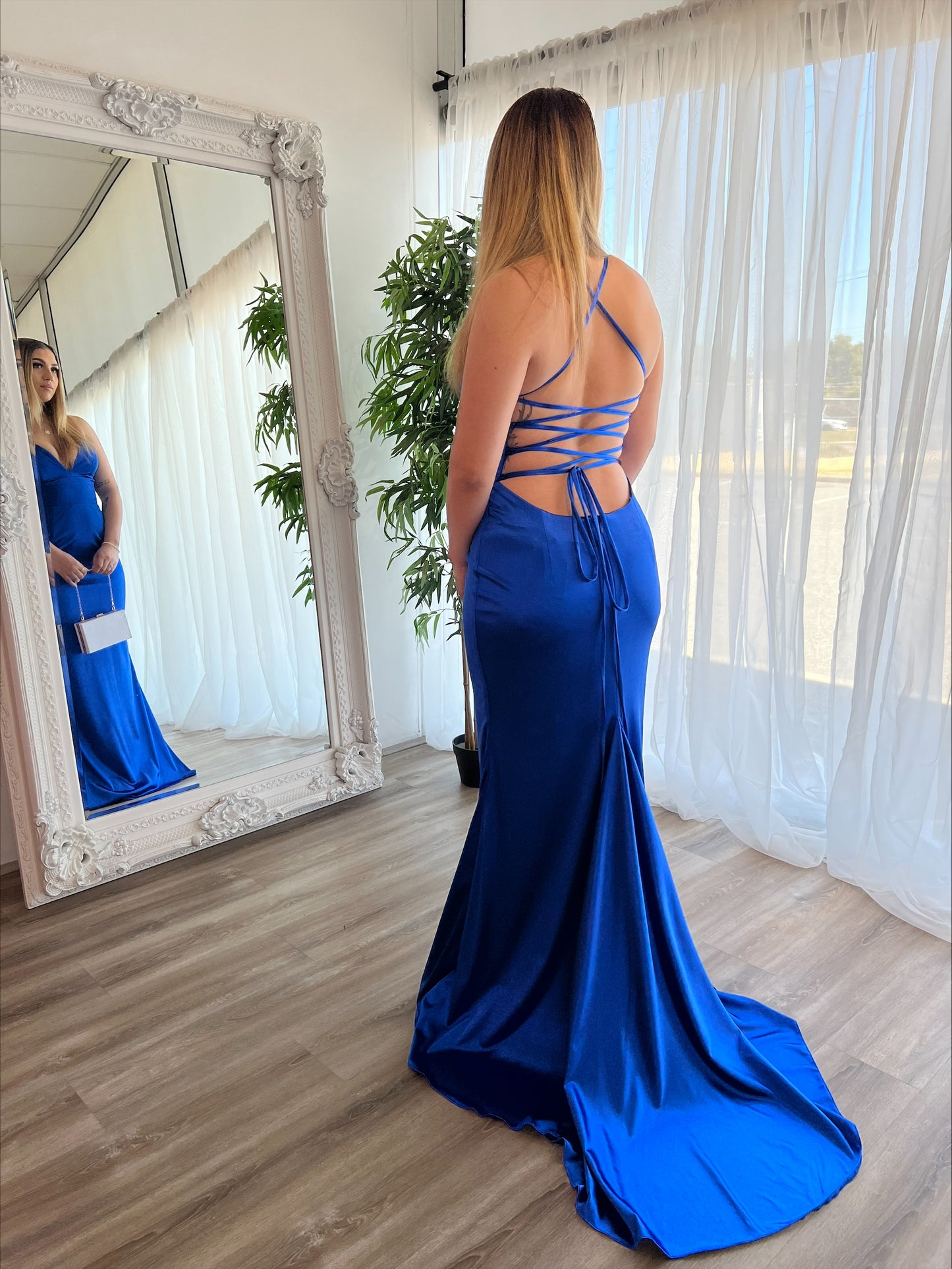 Christina Gown Cobalt Blue