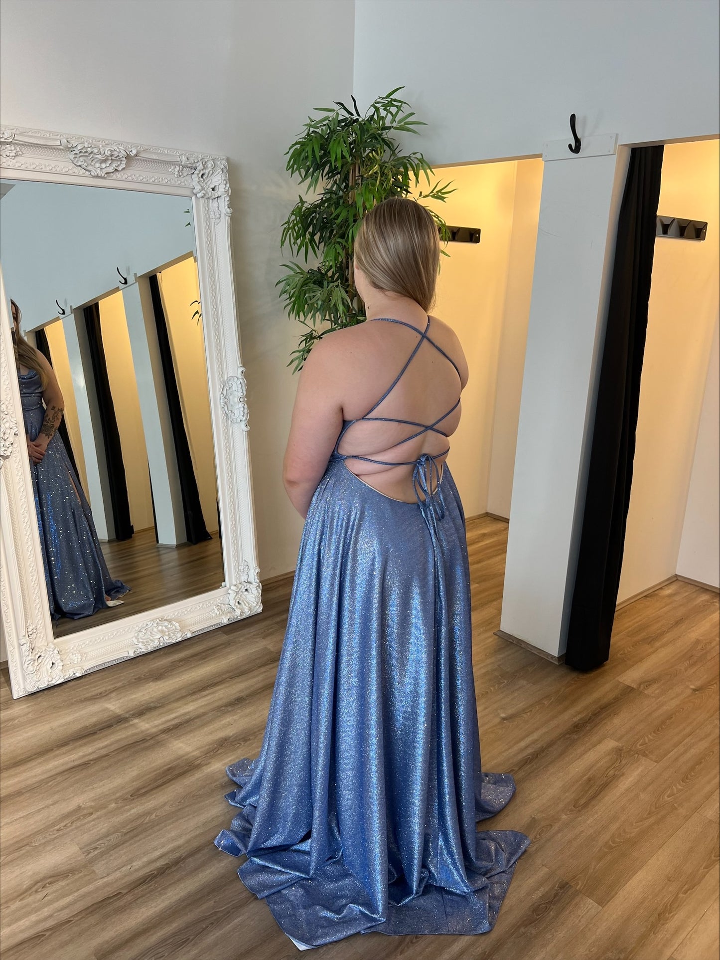 Crystal Gown Cornflower