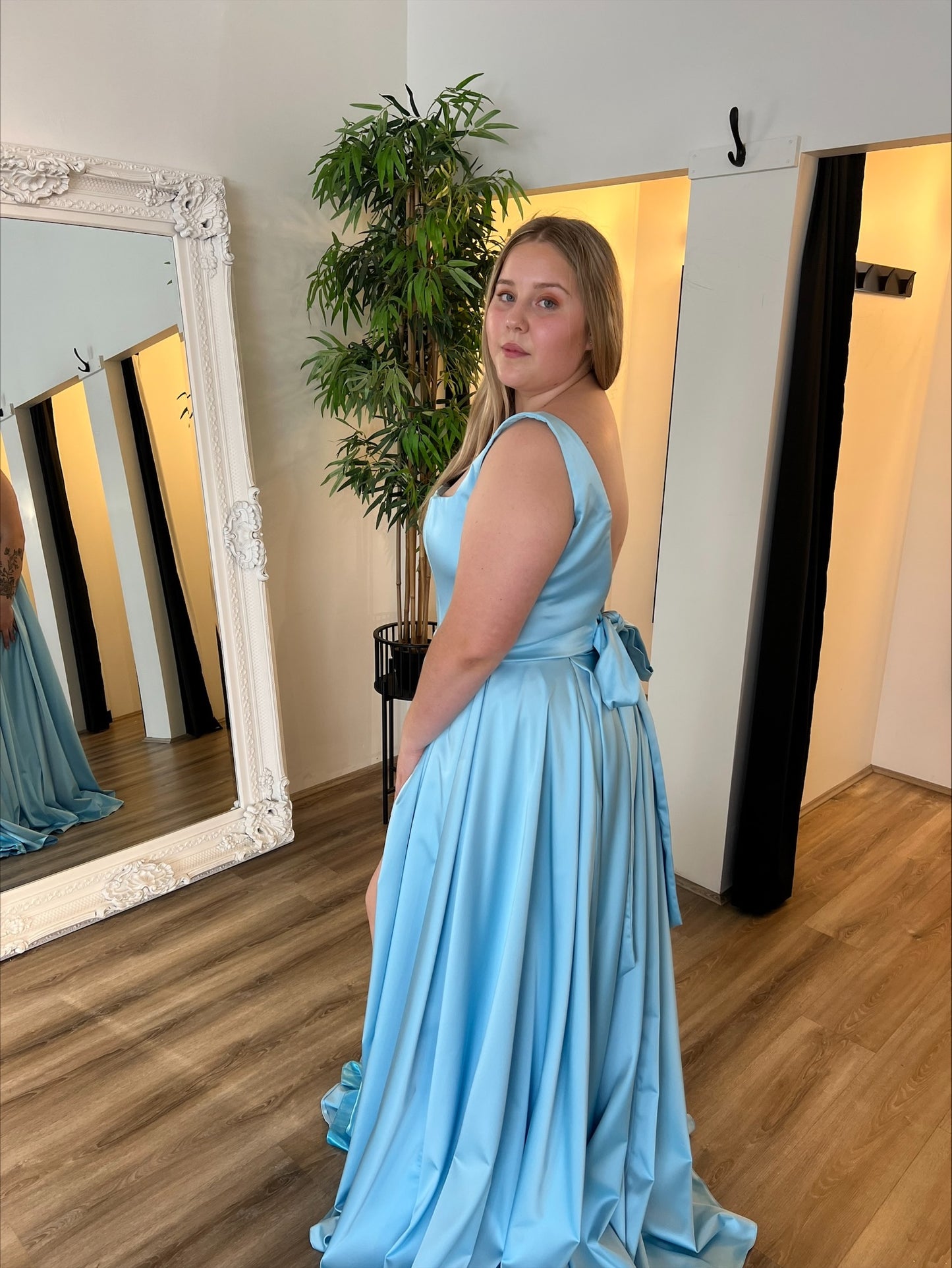 Delle Gown Light Blue