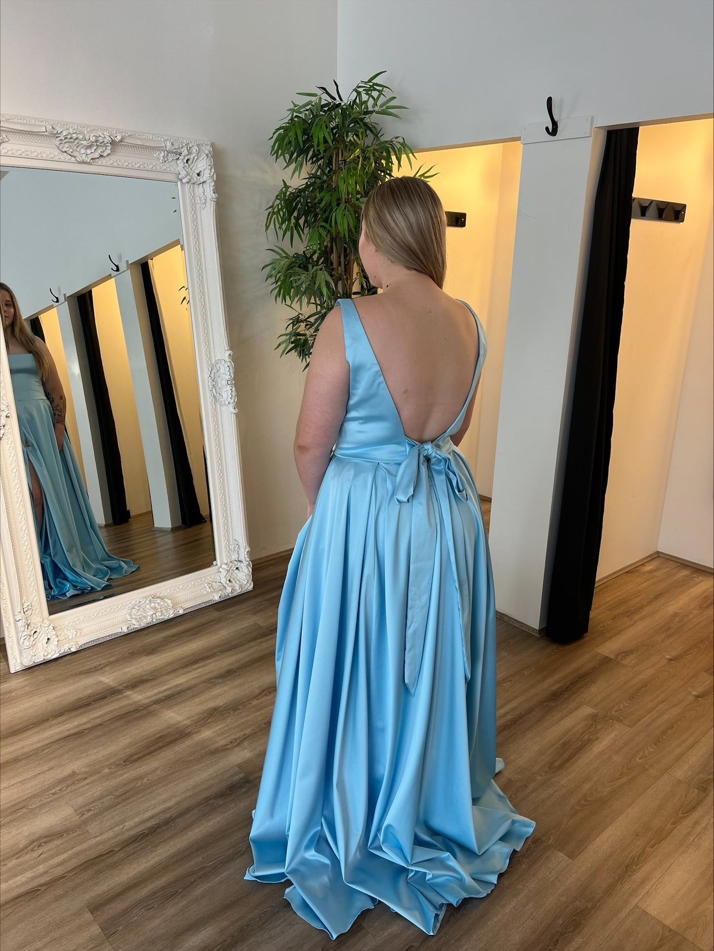 Delle Gown Light Blue