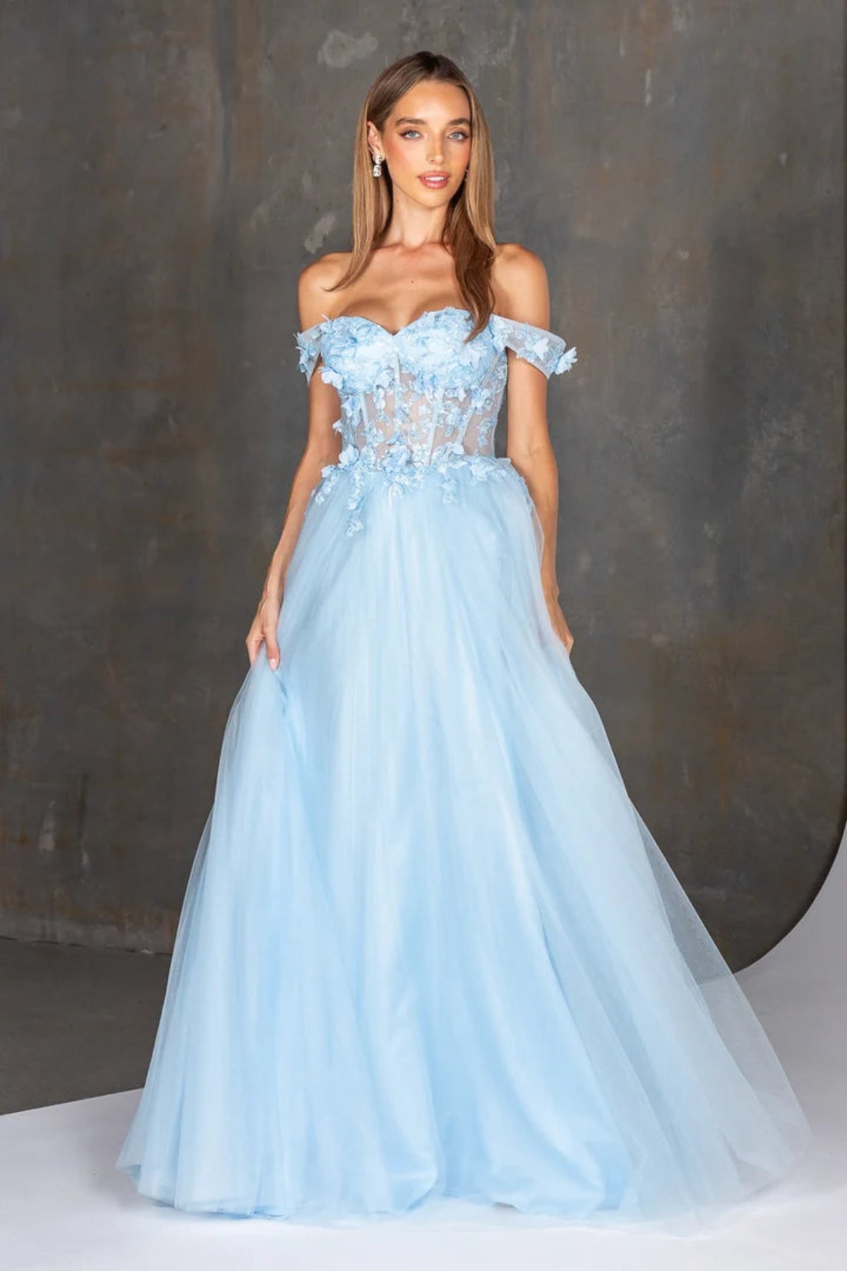 Dove Gown Pale Blue