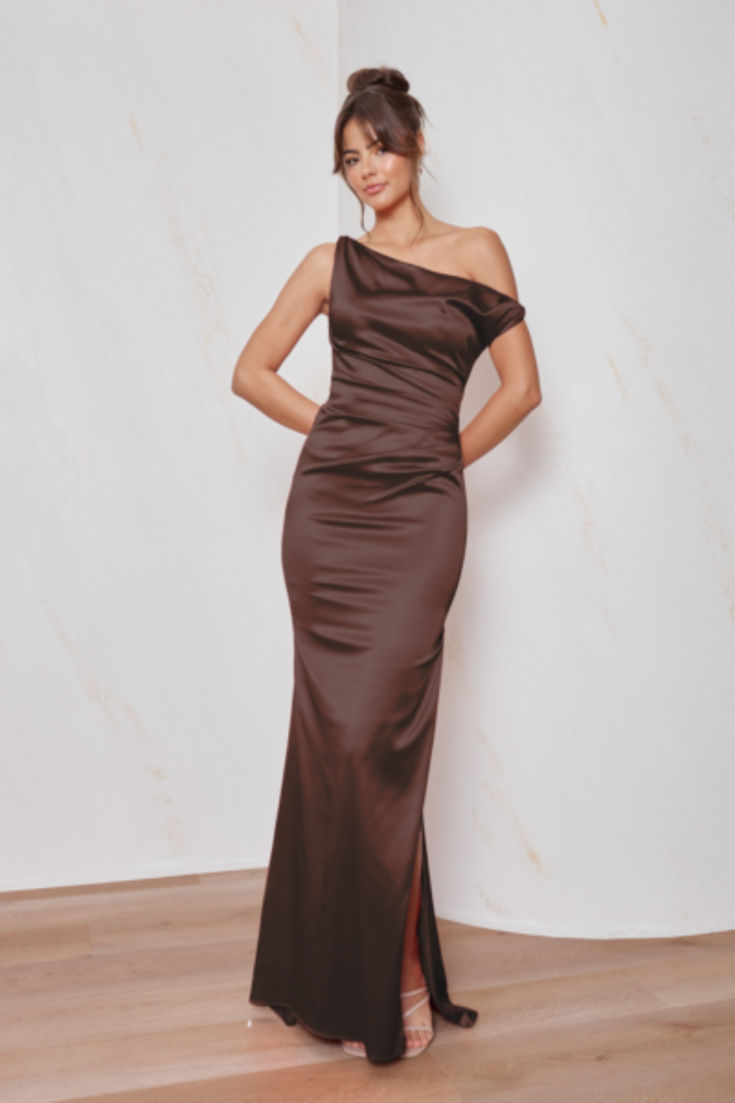 Coralise Gown Chocolate