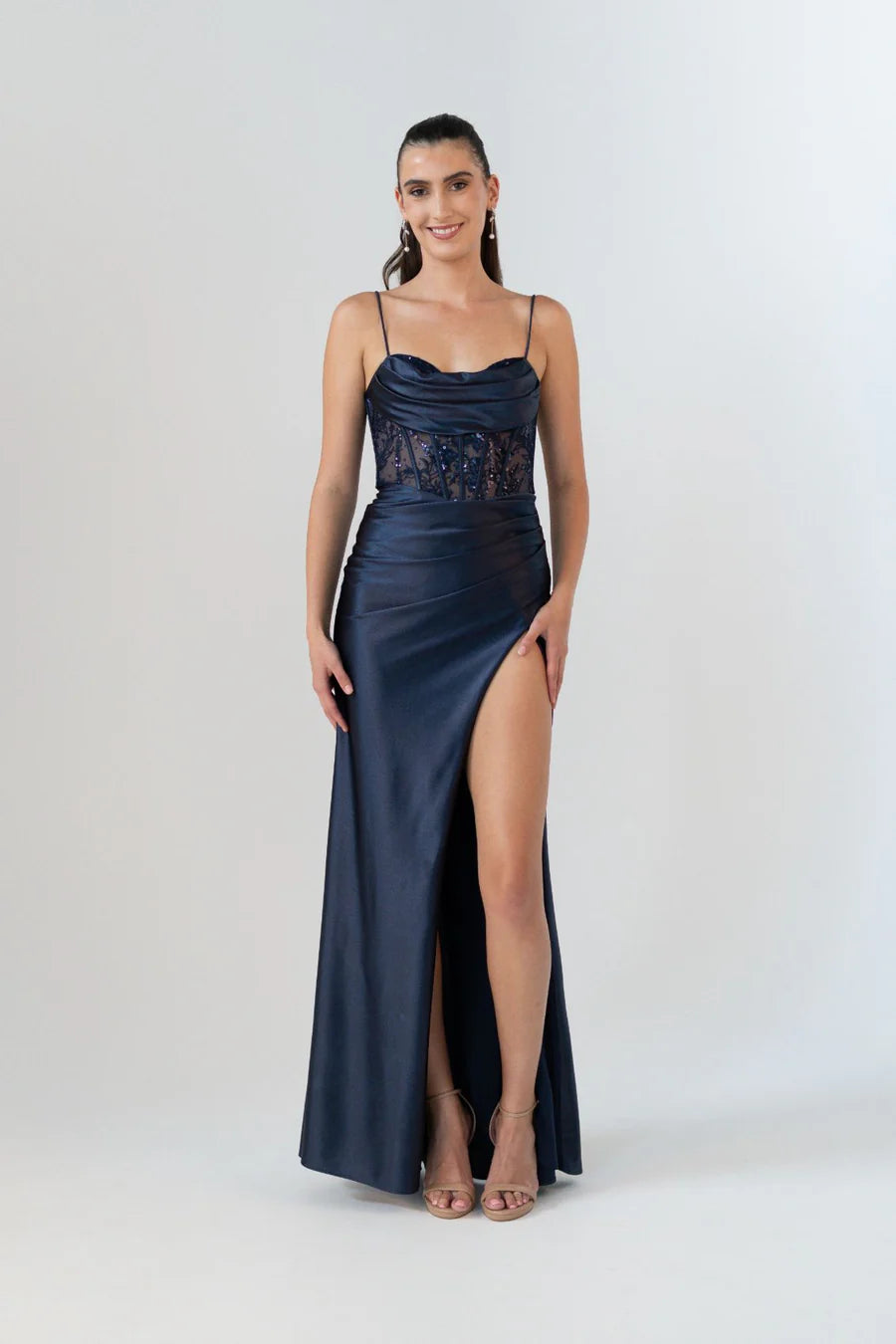 Belladonna Gown Navy