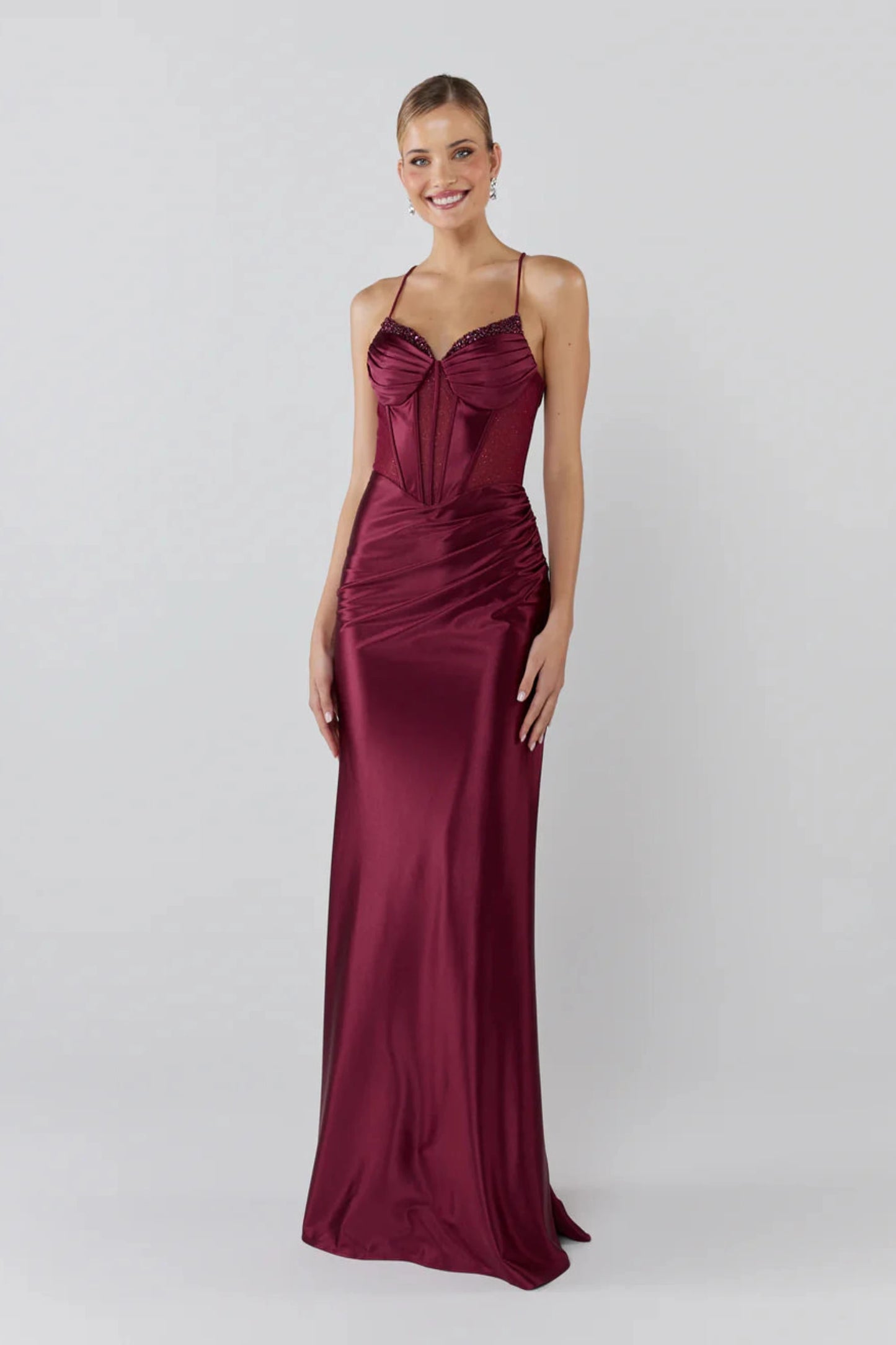 Cherise Gown wine