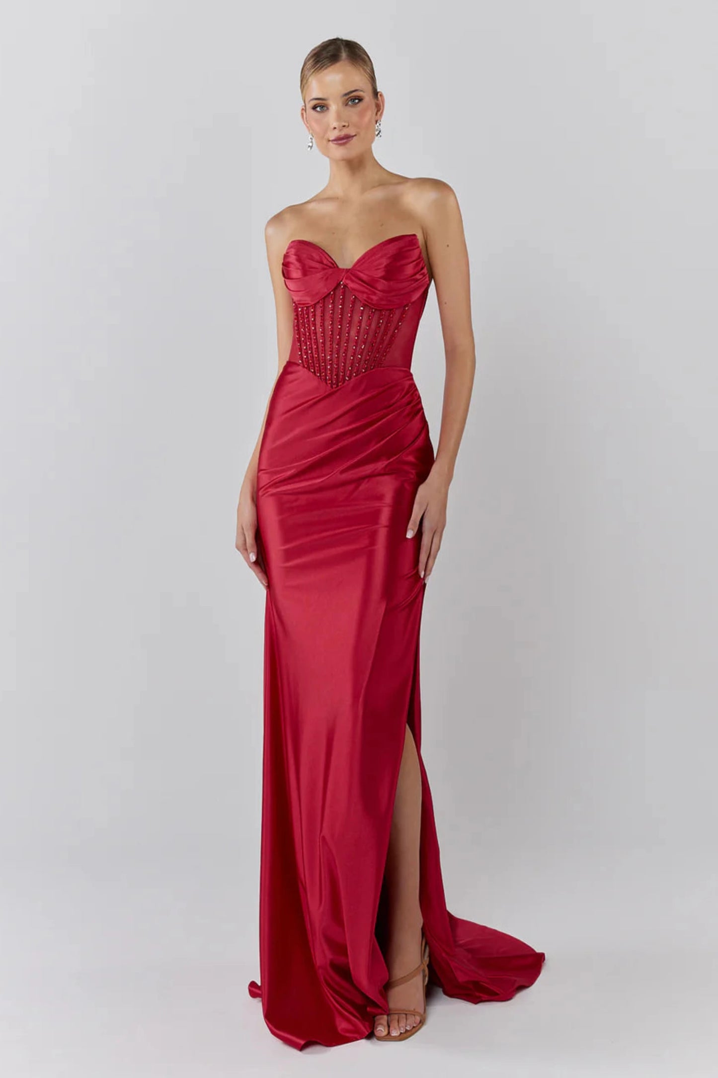 Claudia Gown Red