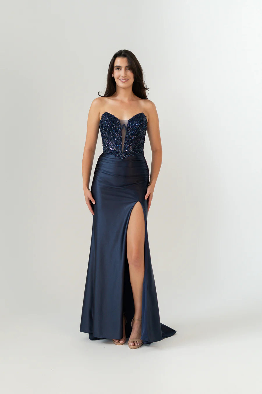 Cirean Gown Navy