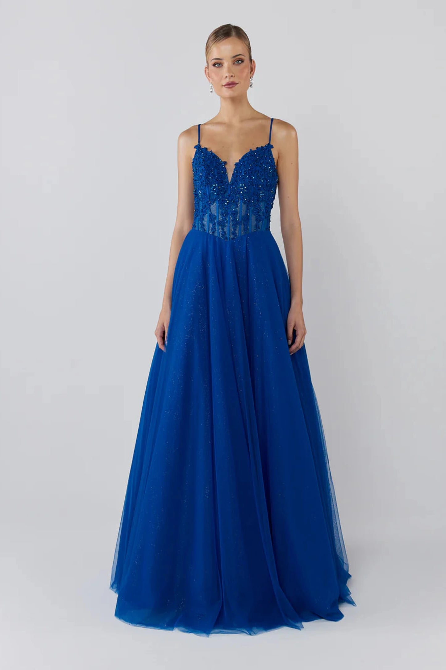 Cressida Gown Cobalt