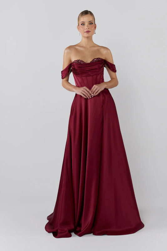 Cosette Gown Wine