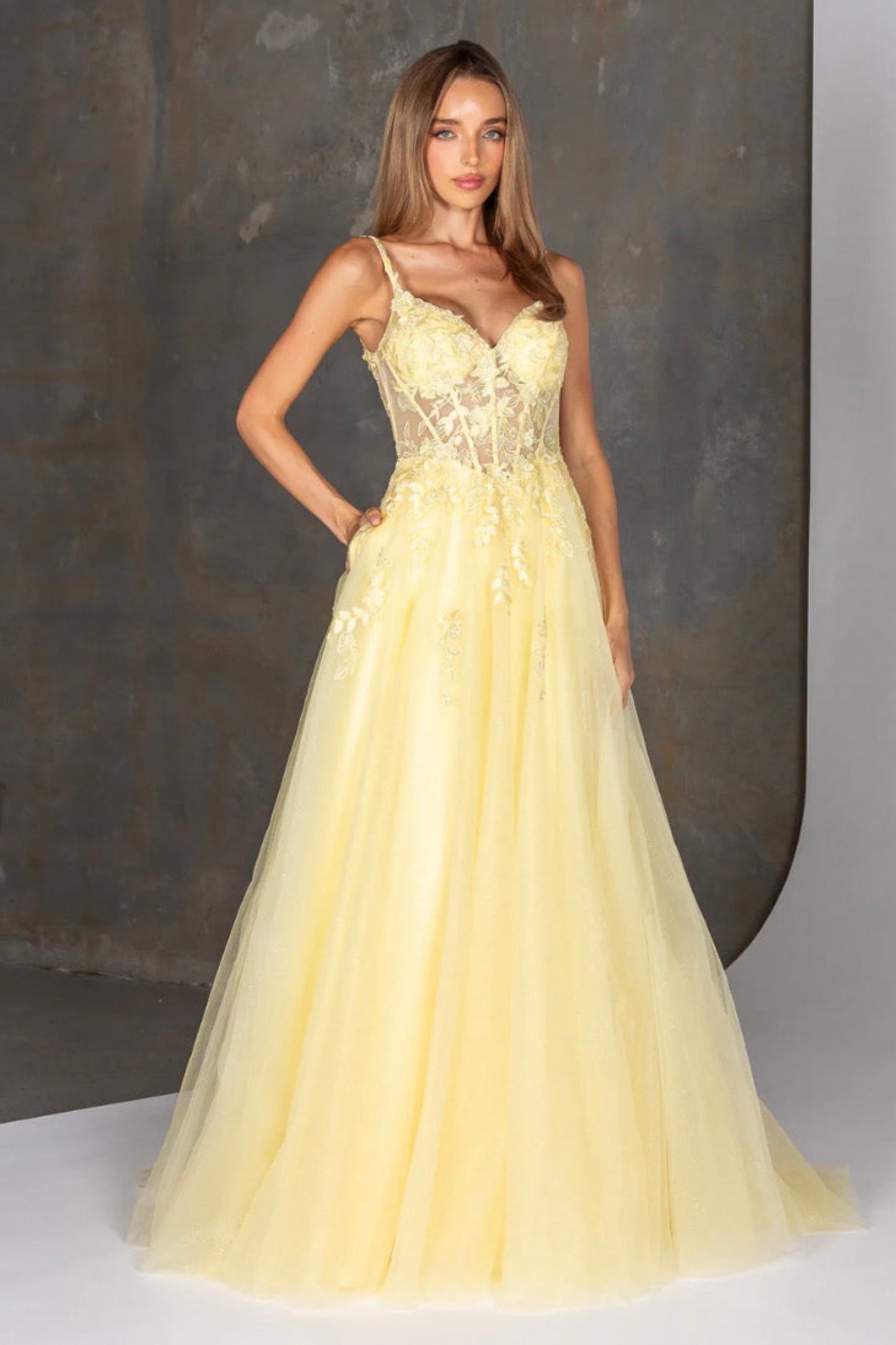Dalia Gown Lemon