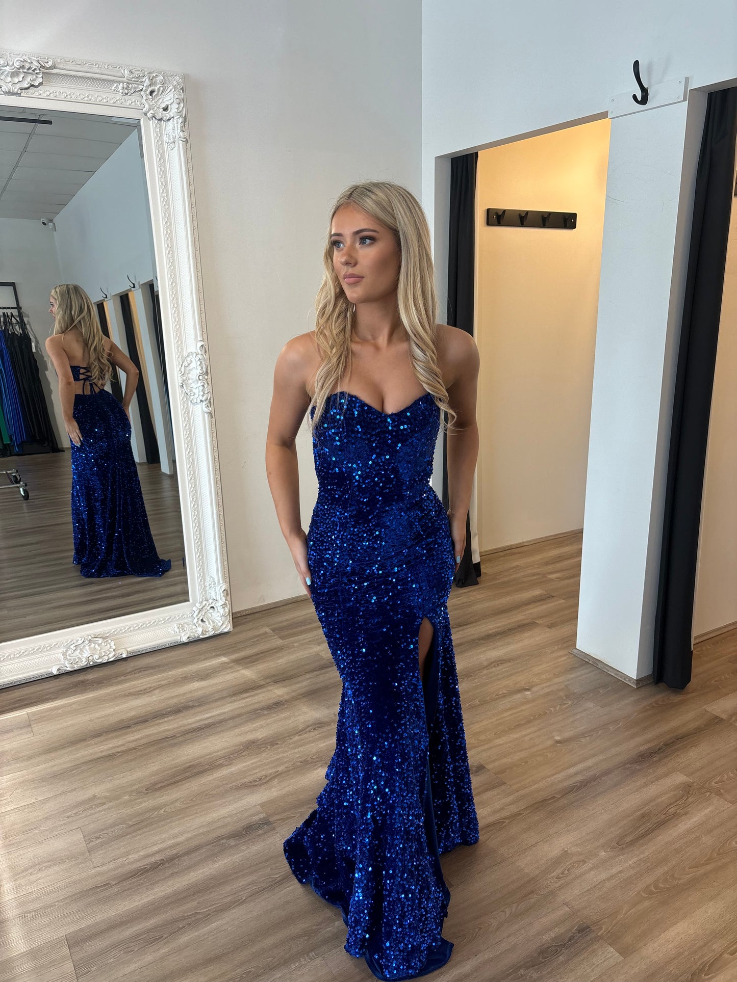 Olivia Gown Cobalt Blue