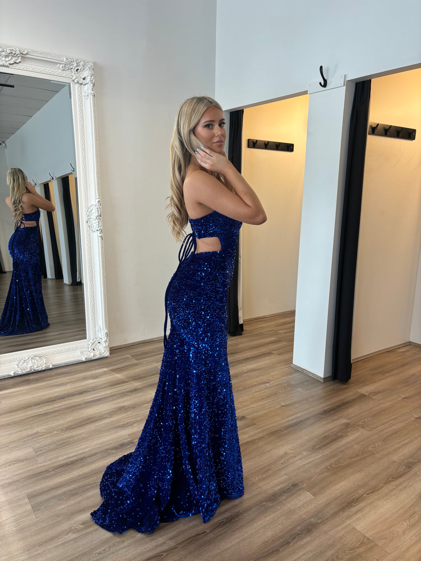 Olivia Gown Cobalt Blue