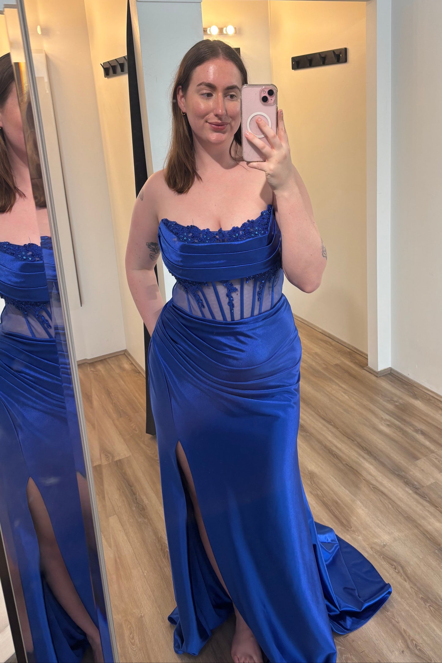 Marceline Gown Cobalt Blue