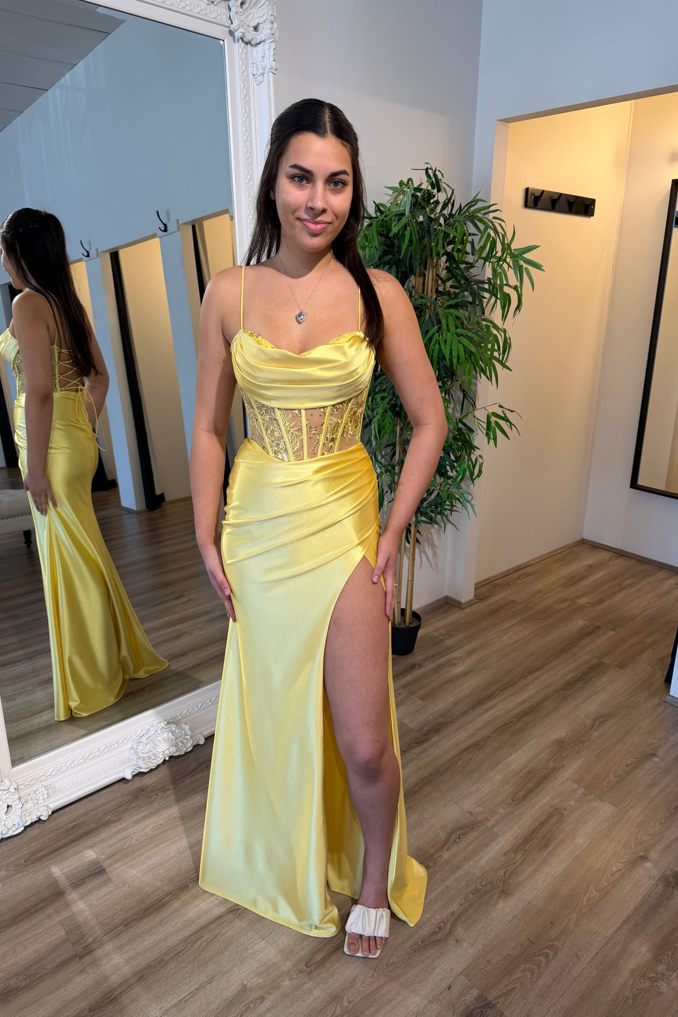 Belladonna Gown Yellow The Gown Gods belladonna-gown-yellow-the-gown-gods