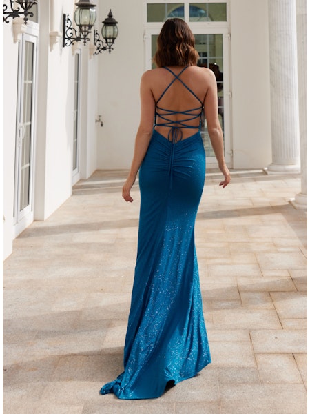Cory Gown Teal