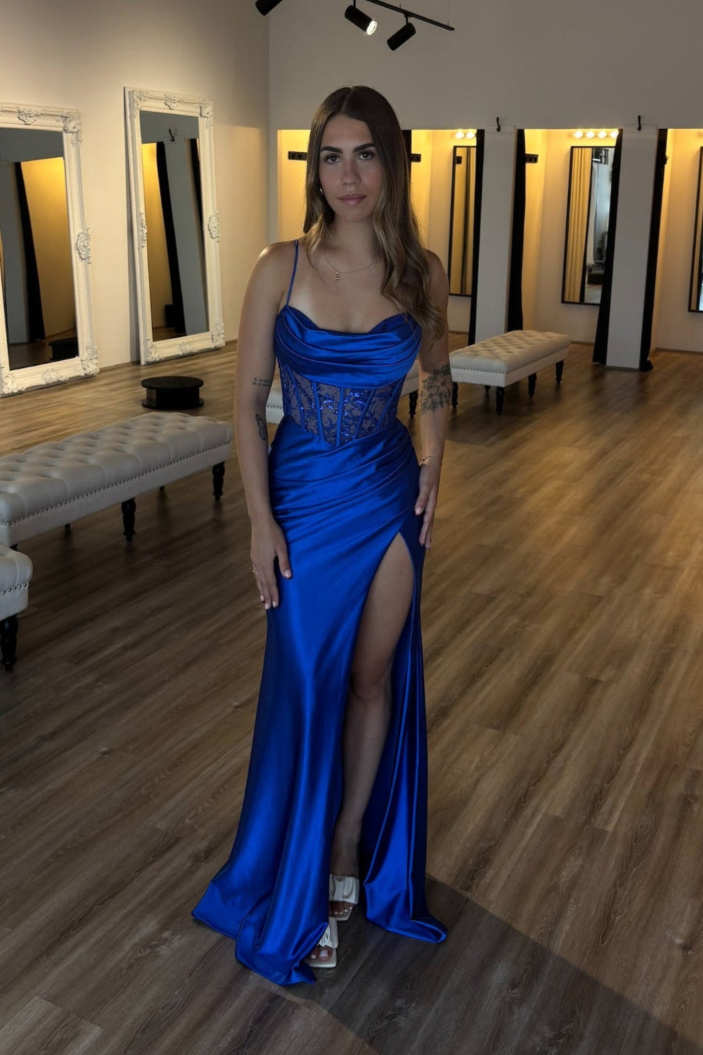 Belladonna Gown Cobalt