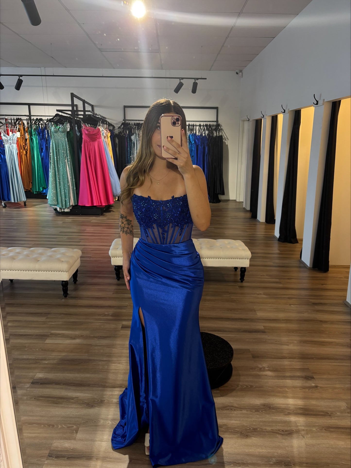 Ondine Gown Cobalt
