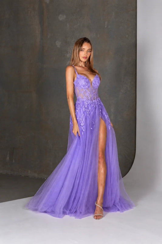 Destiny Gown Periwinkle