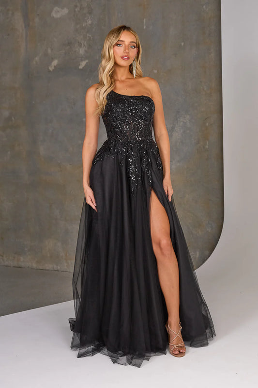 Narcisse Gown Black
