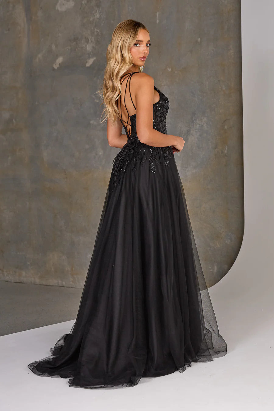 Narcisse Gown Black