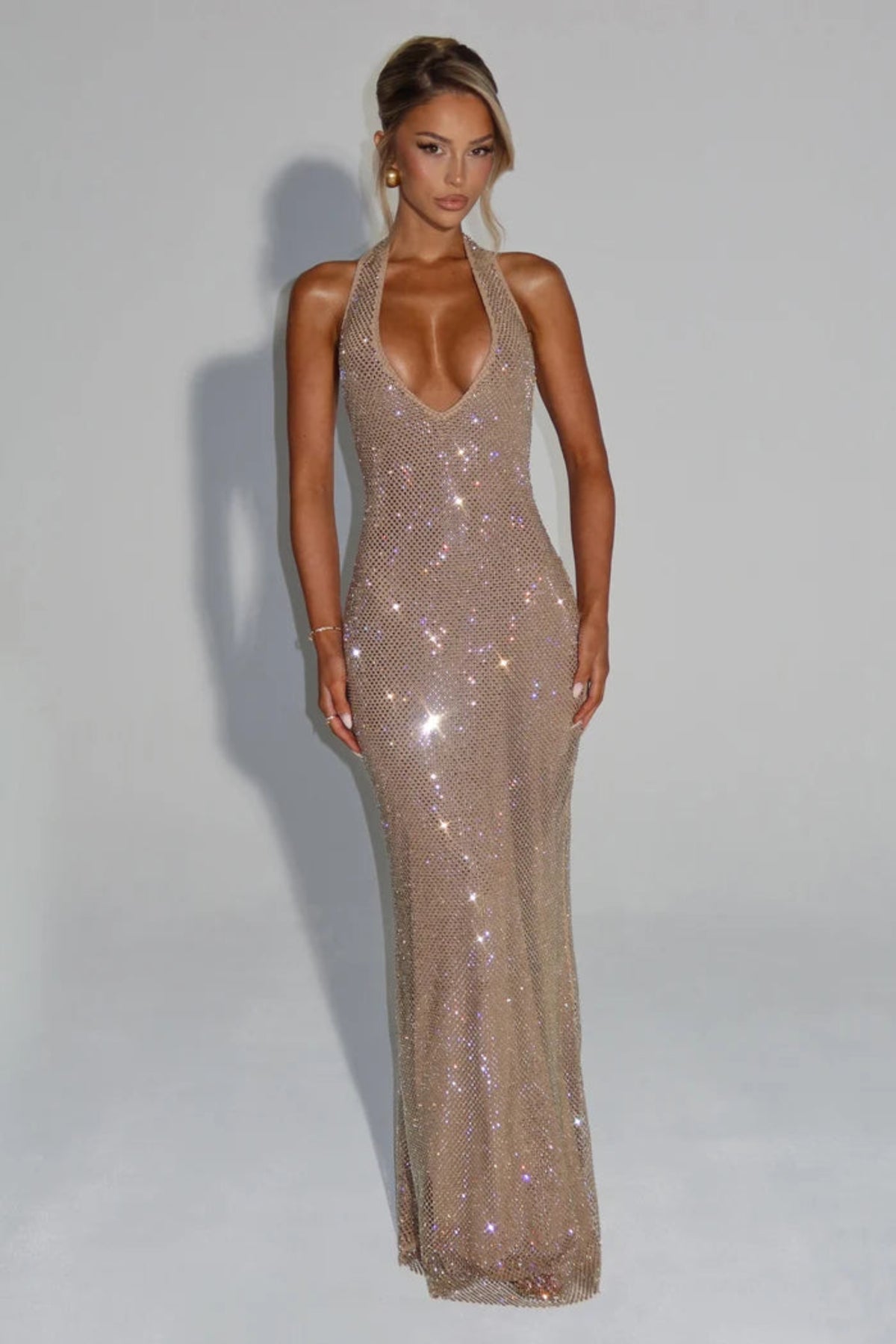 Starla Dress Gold